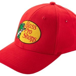 FREE w/ PURCHASE Bass Pro Shops Red Baseball Hat